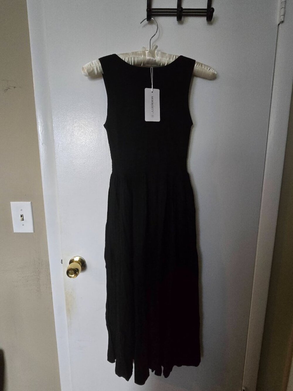 MEROKEETY Women's Summer Midi Dress - Picture 7 of 7